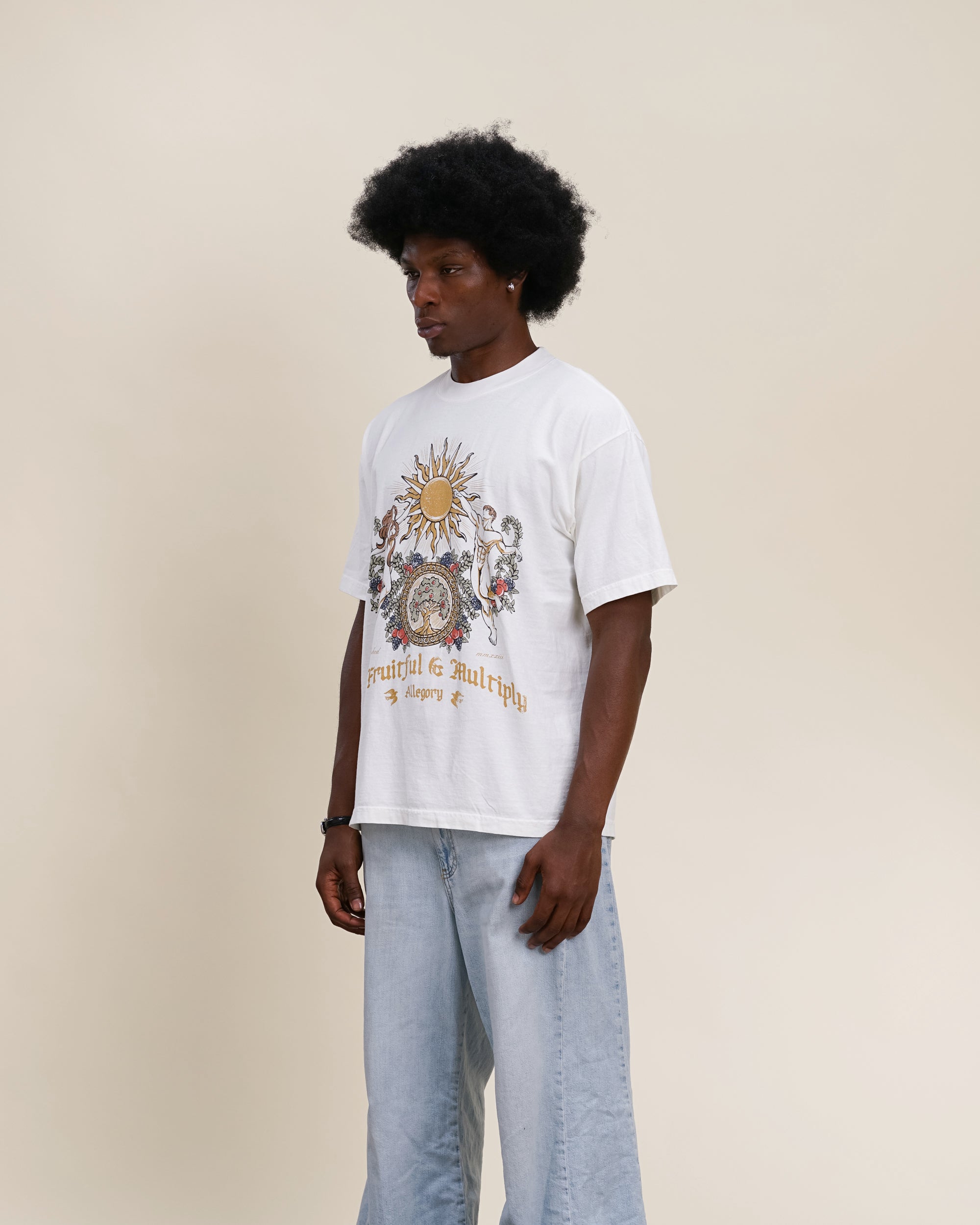 Be Fruitful and Multiply Tee / Off White-4