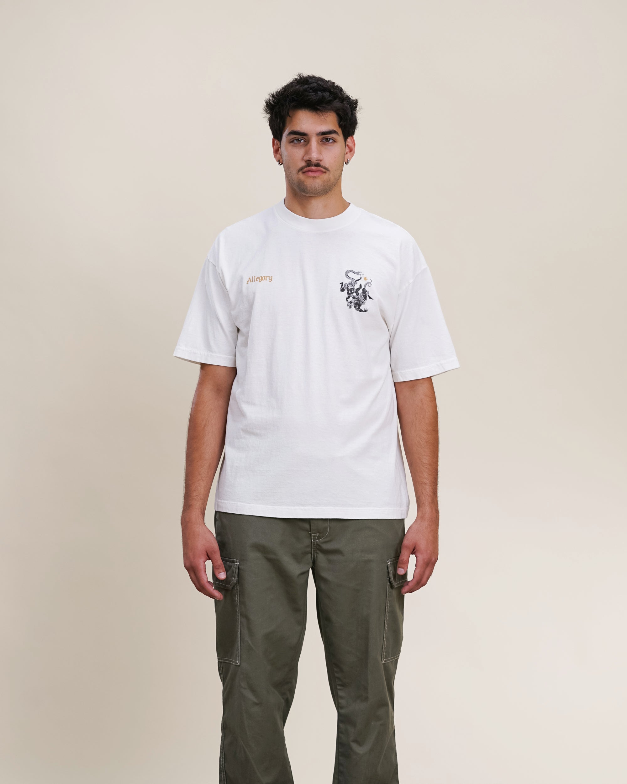 Fall Of Man Tee / Off White-6
