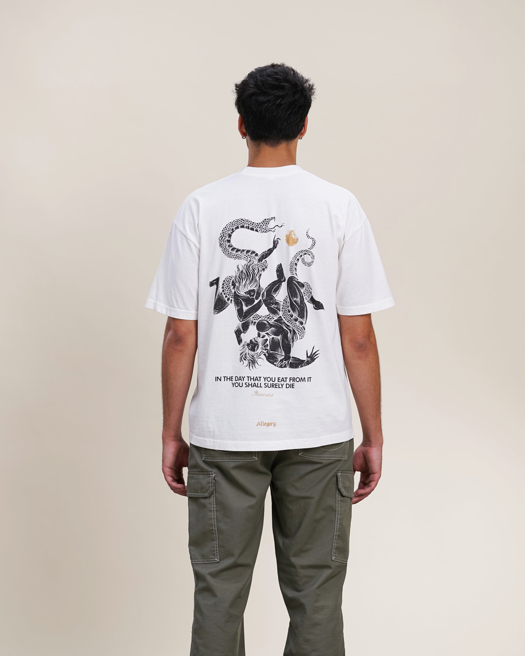 Fall Of Man Tee / Off White-5