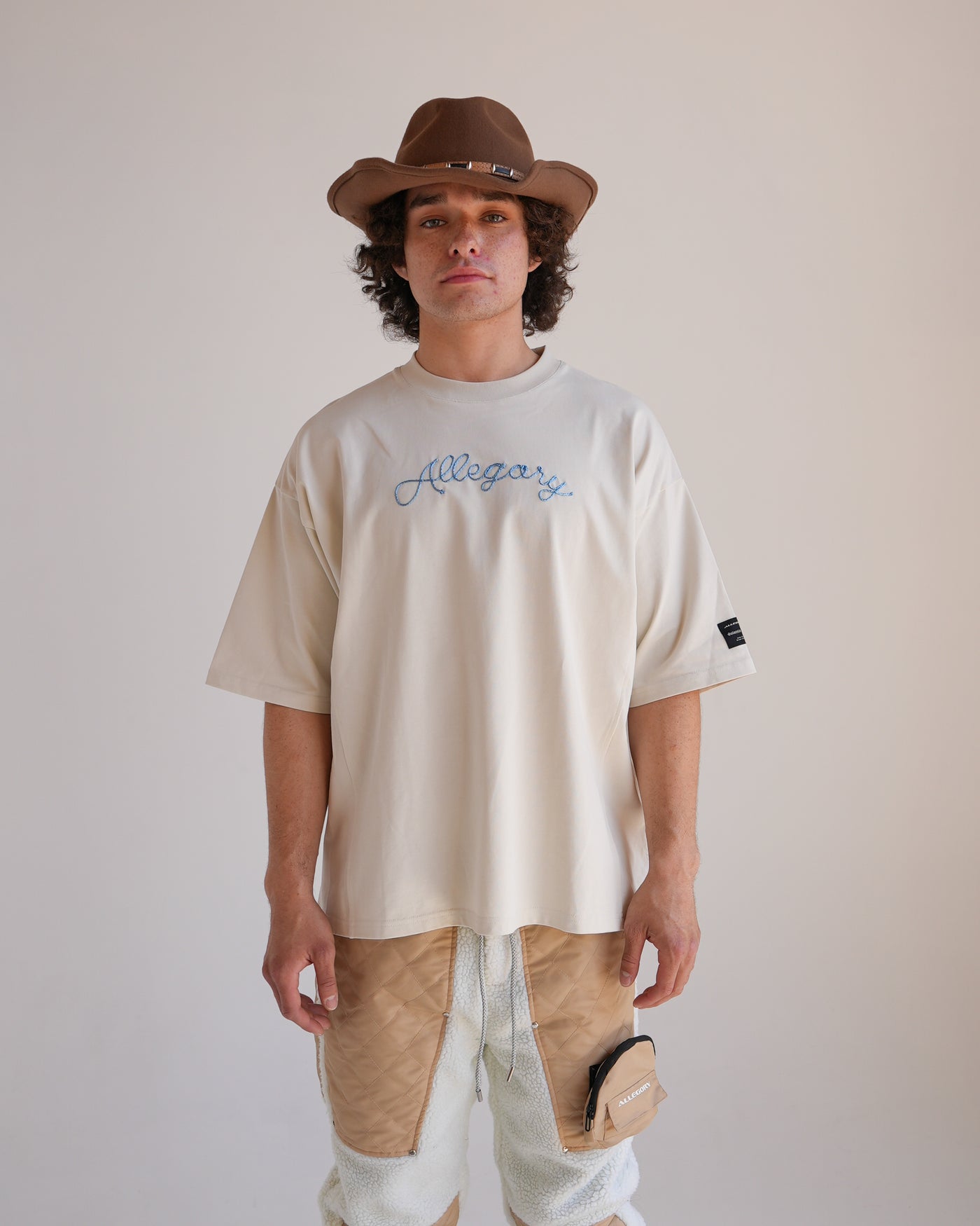 COWBOY STRING FRONTIER HEAVYWEIGHT TEE / OFF WHITE