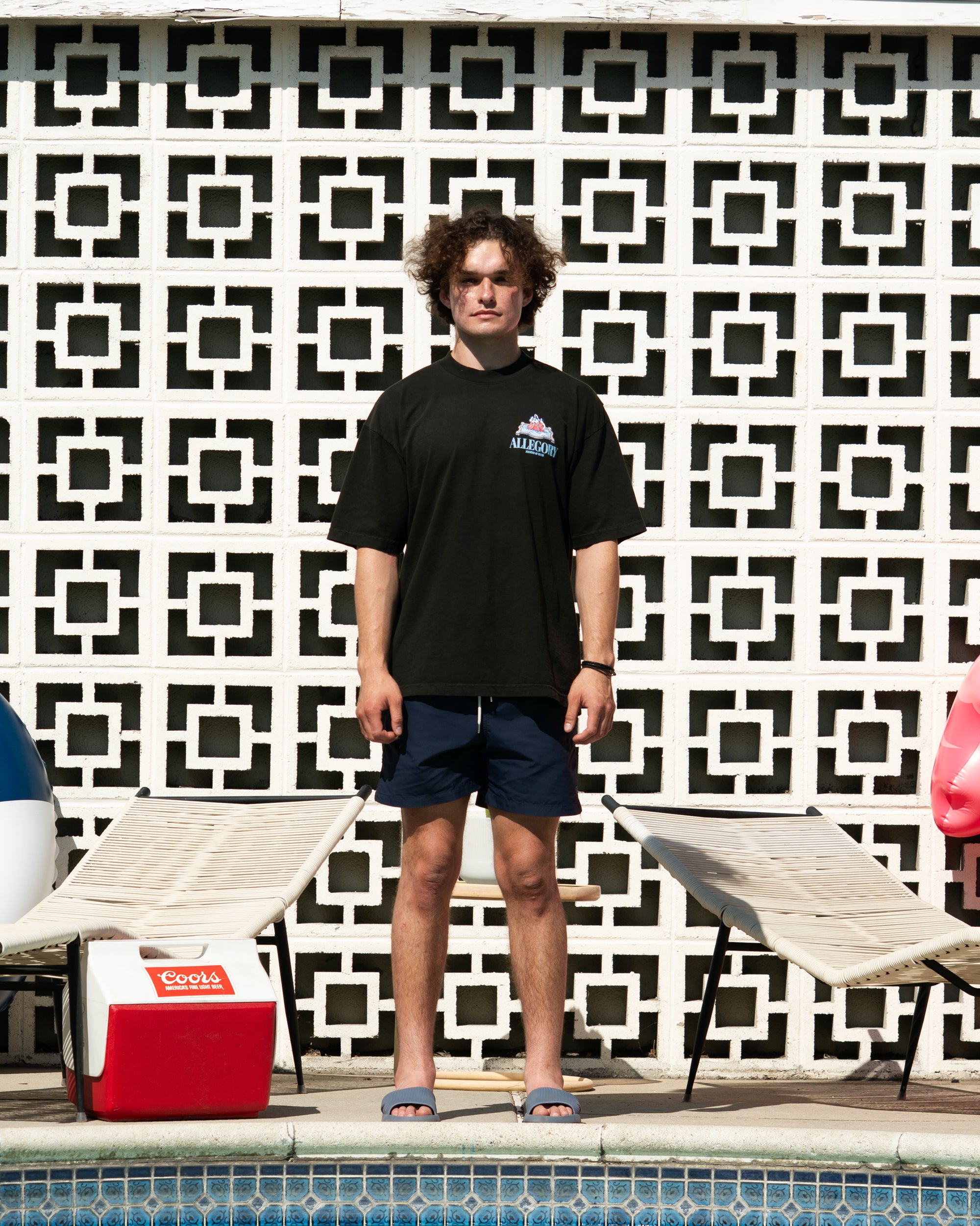 Fountain of Youth Tee / Charcoal-5