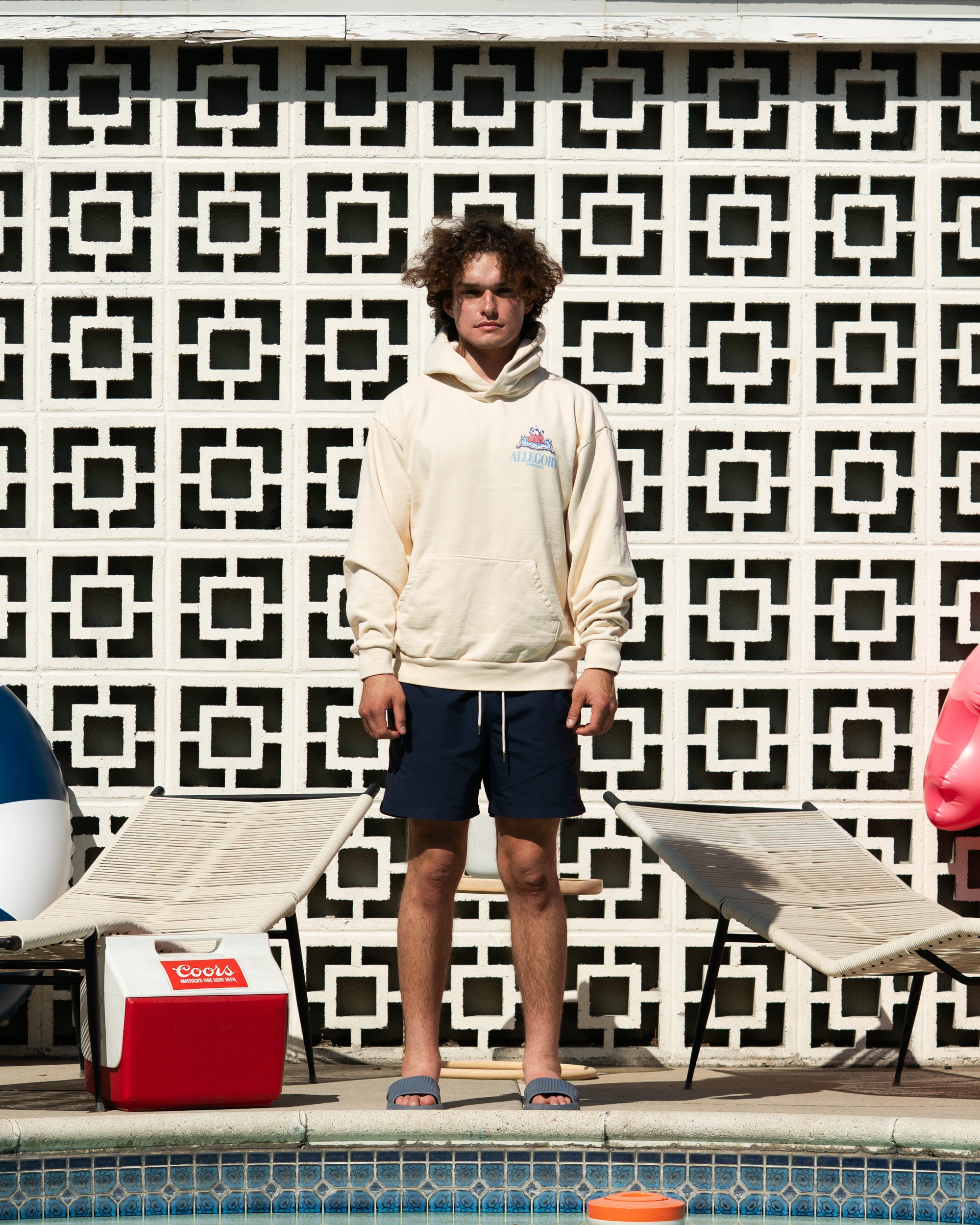 Fountain of Youth Hoodie / Washed Gold-5