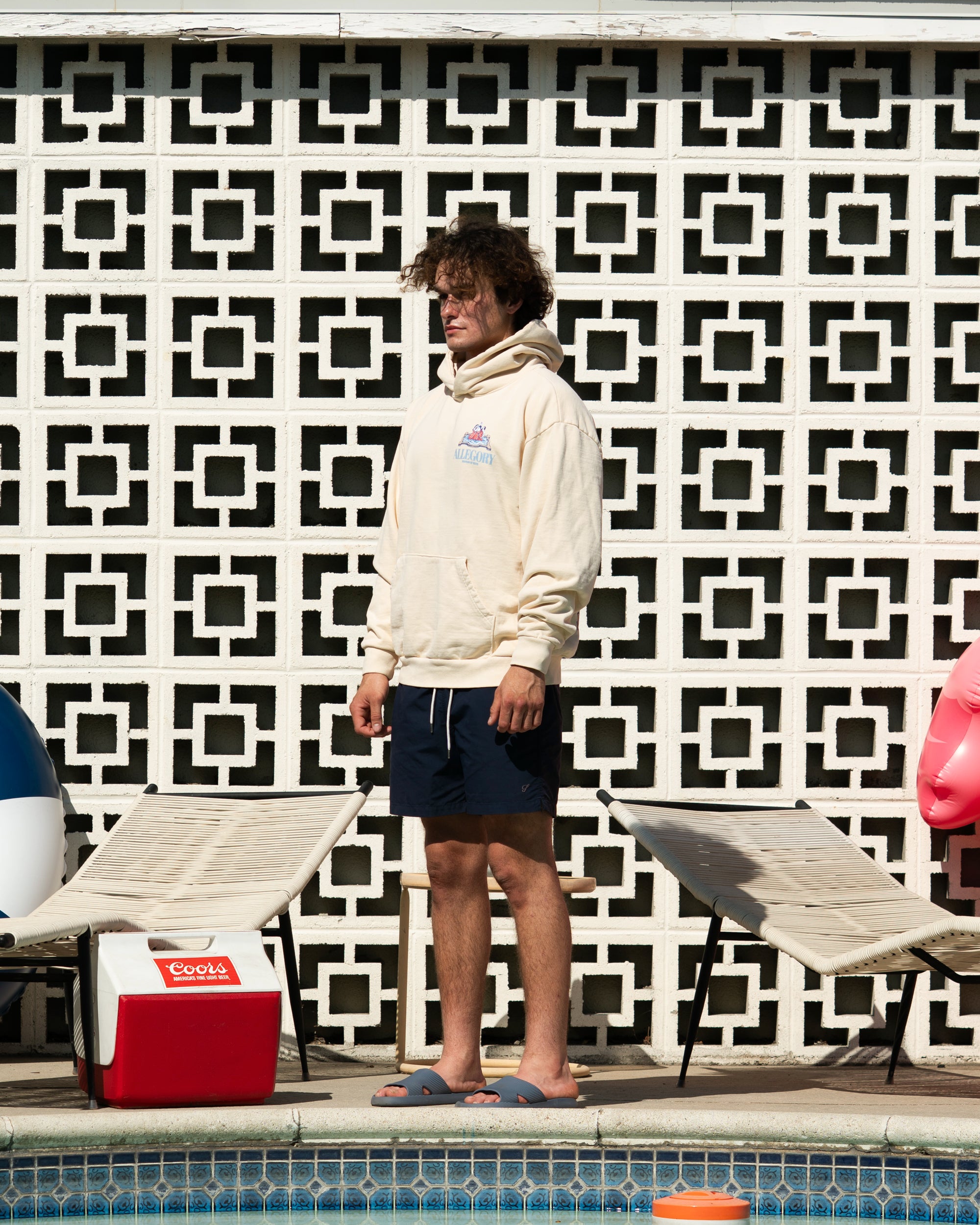 Fountain of Youth Hoodie / Washed Gold-7