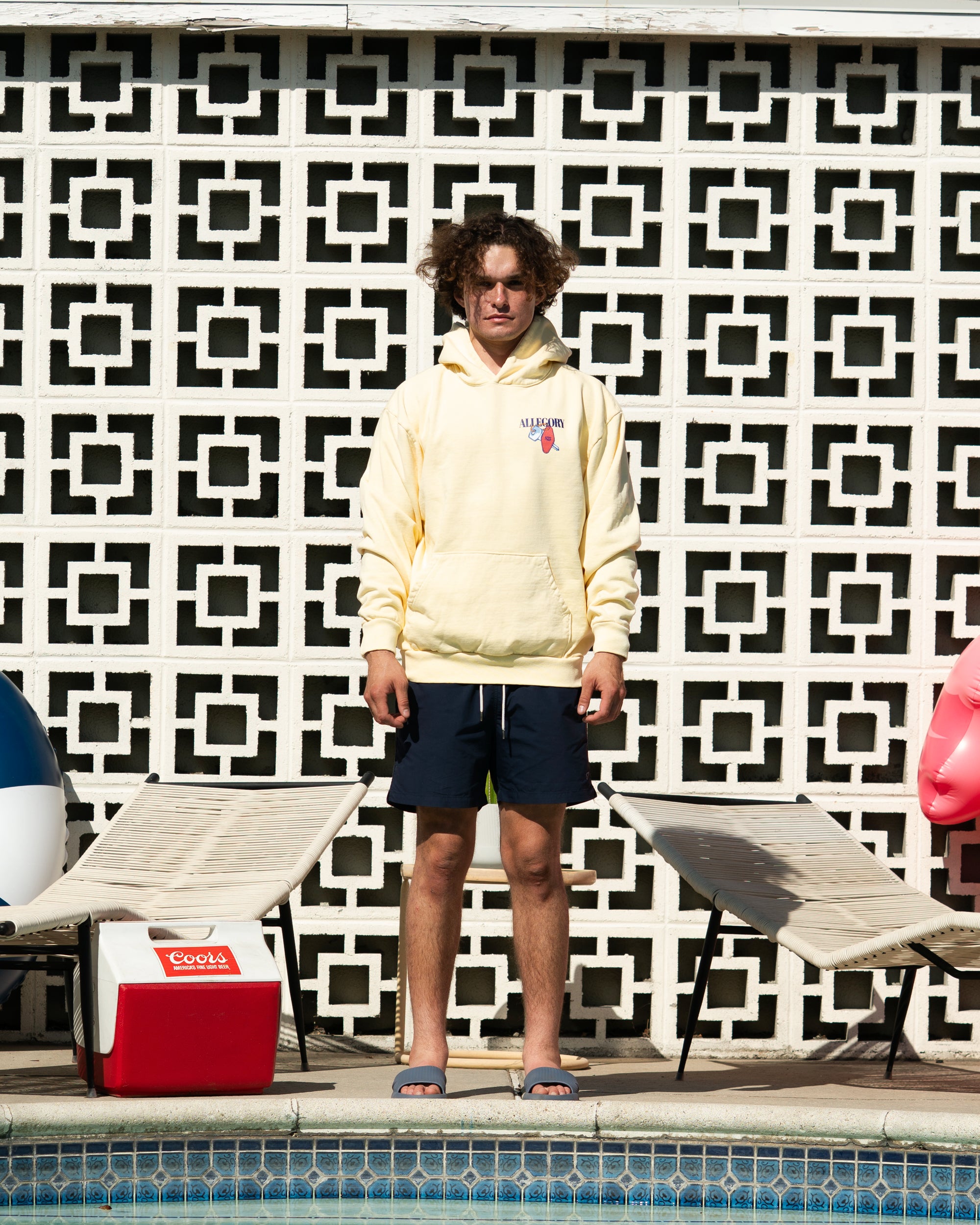 The Lemonade Was Sweet Today Hoodie / Washed Gold-5