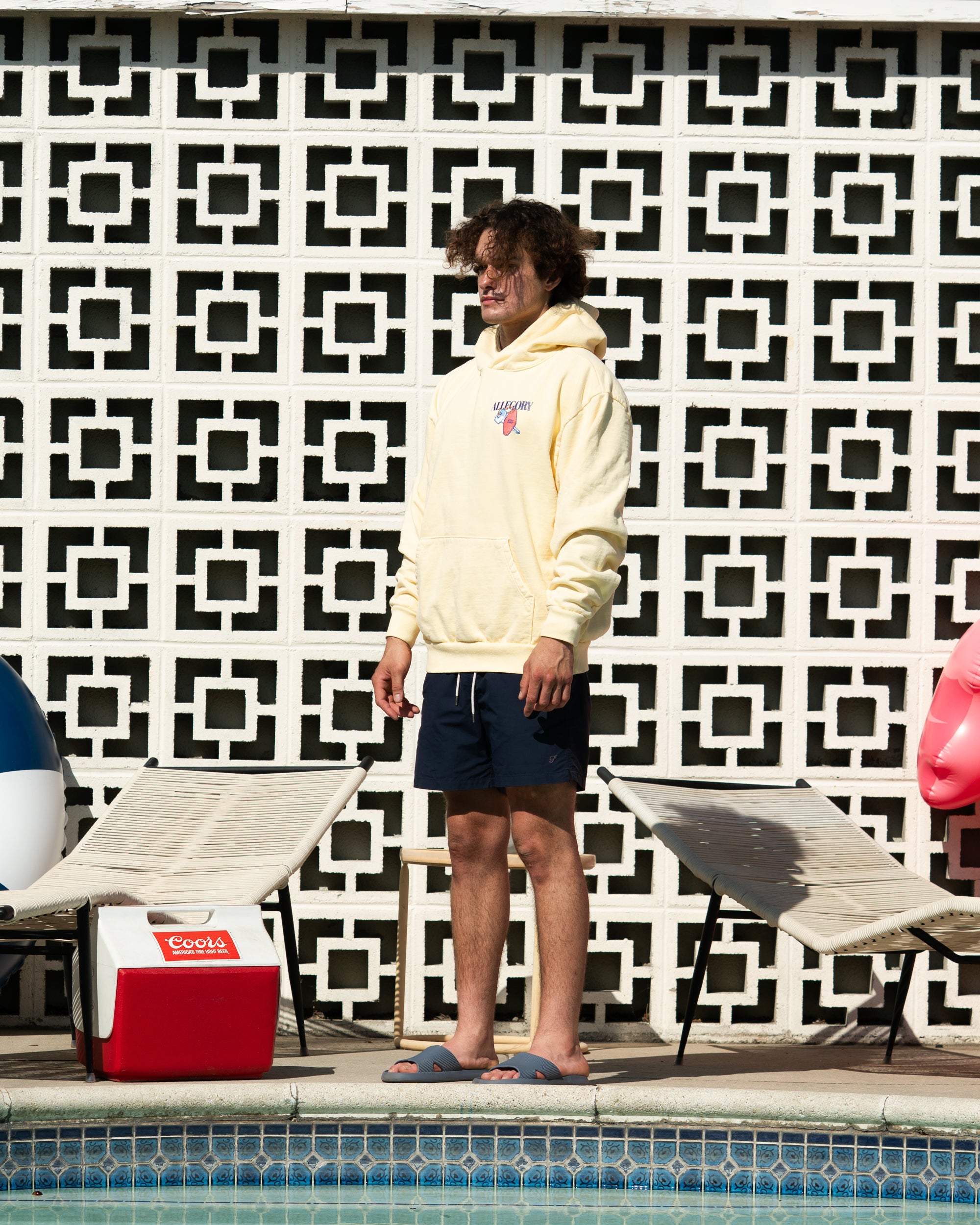 The Lemonade Was Sweet Today Hoodie / Washed Gold-7