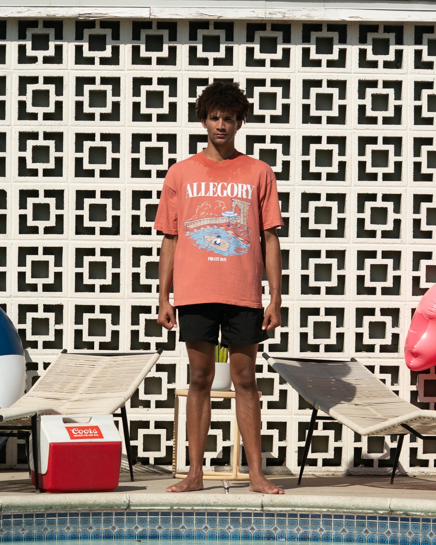 Pirate Boy Tee / Terracotta