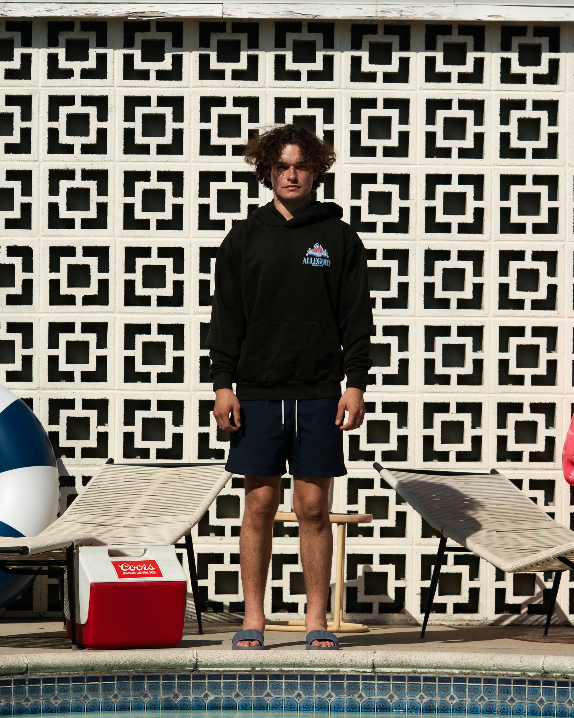 Fountain of Youth Hoodie / Charcoal-5