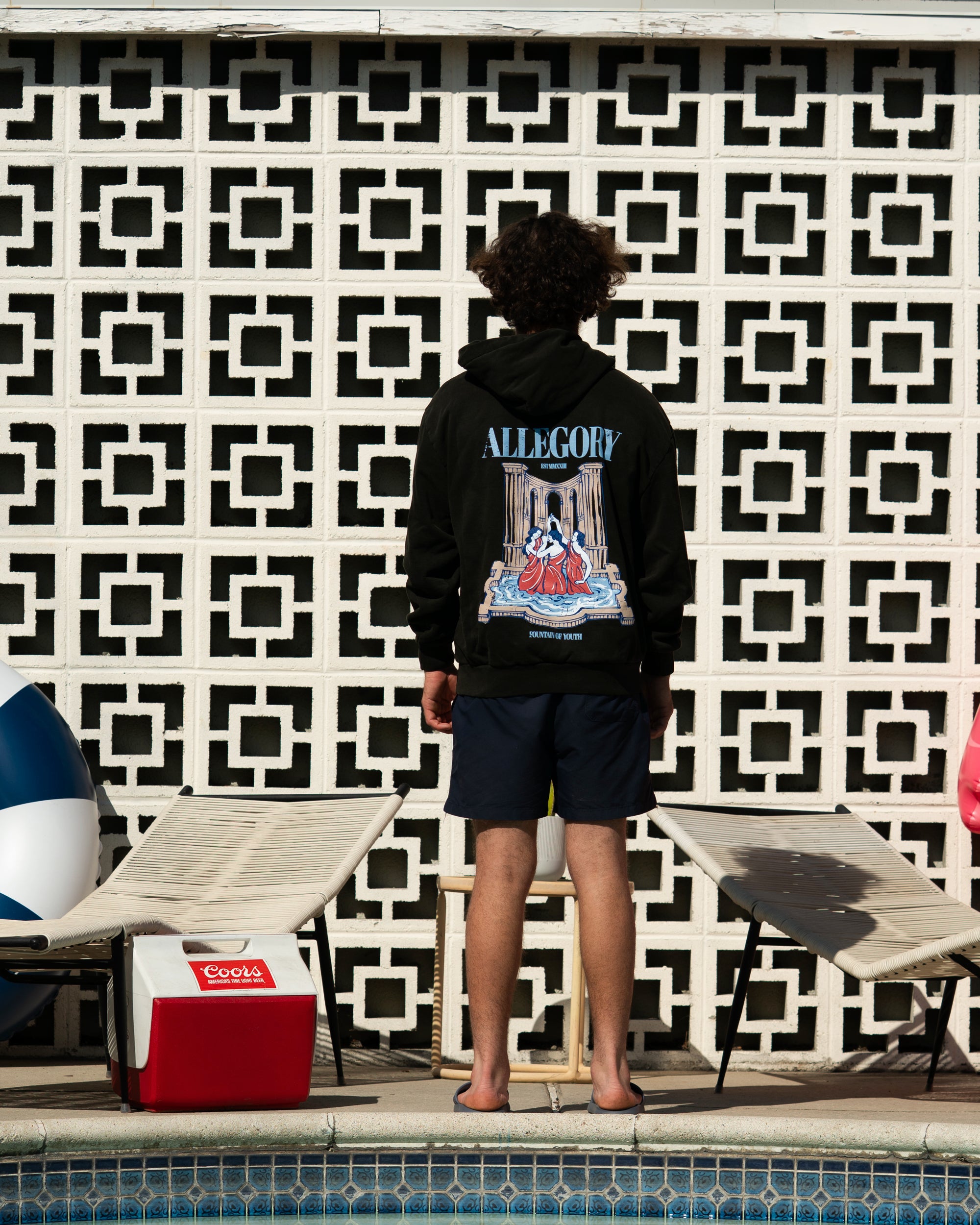 Fountain of Youth Hoodie / Charcoal-6