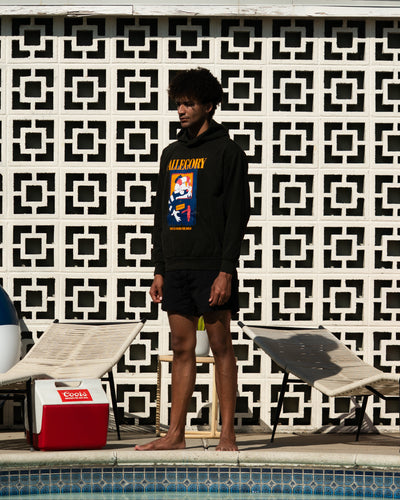 Fortune Favors The Bold Hoodie / Charcoal