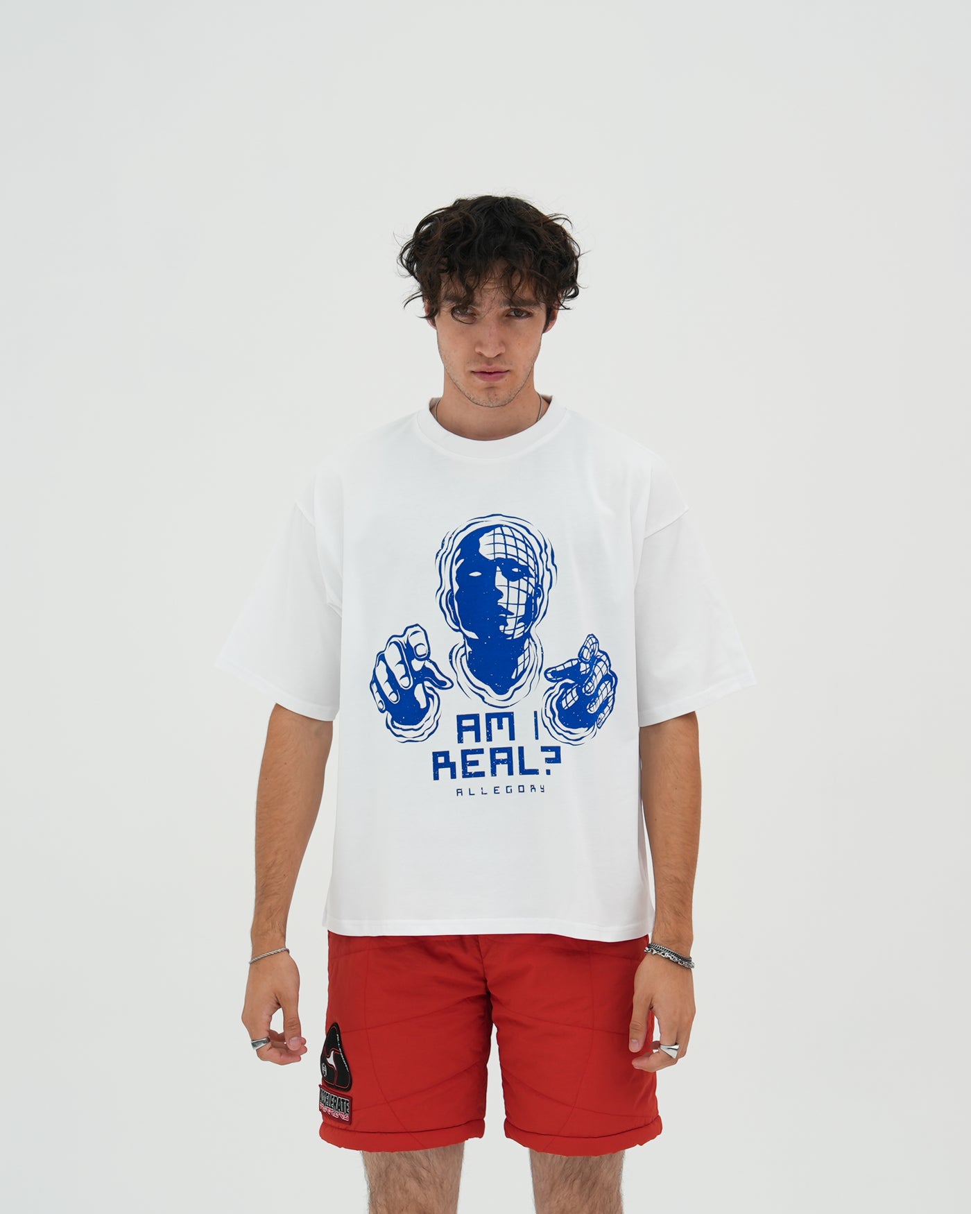 Am I Real Heavyweight Tee / White