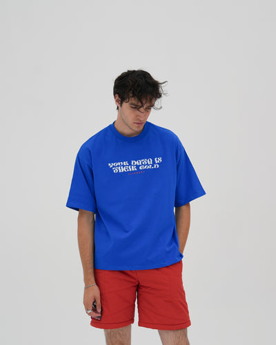 Data Mining Heavyweight Tee / Blue