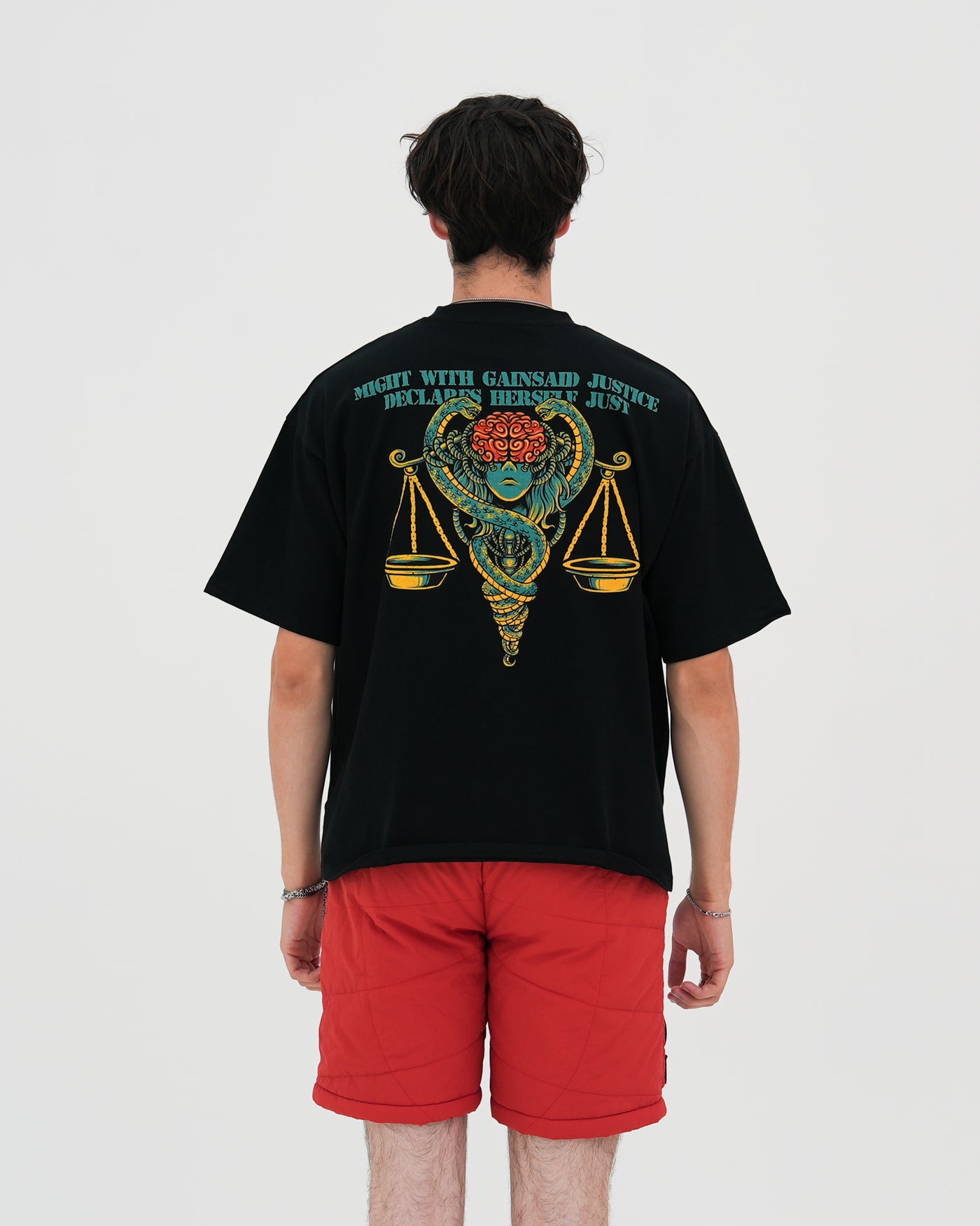 Psycho Pass Justice Heavyweight Tee / Black