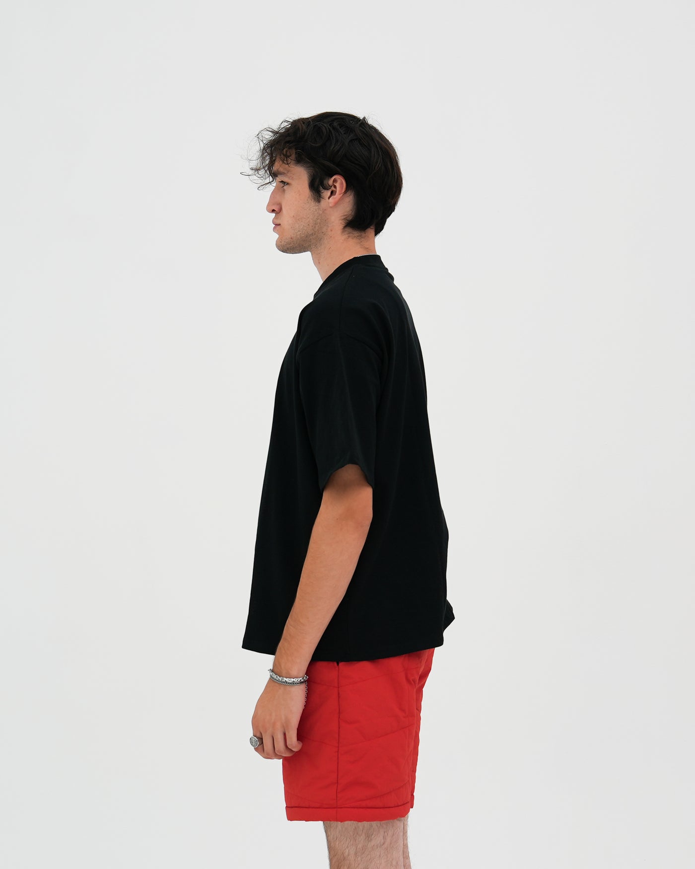 Big Brother Heavyweight Cropped Fit Tee / Black