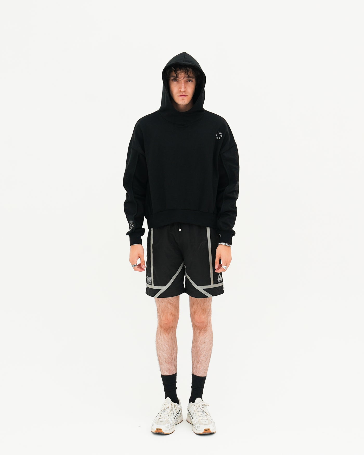 CyberPunk Heavyweight Hoodie / Black