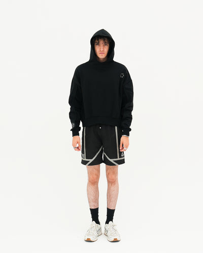 CyberPunk Heavyweight Hoodie / Black