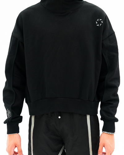 CyberPunk Heavyweight Hoodie / Black