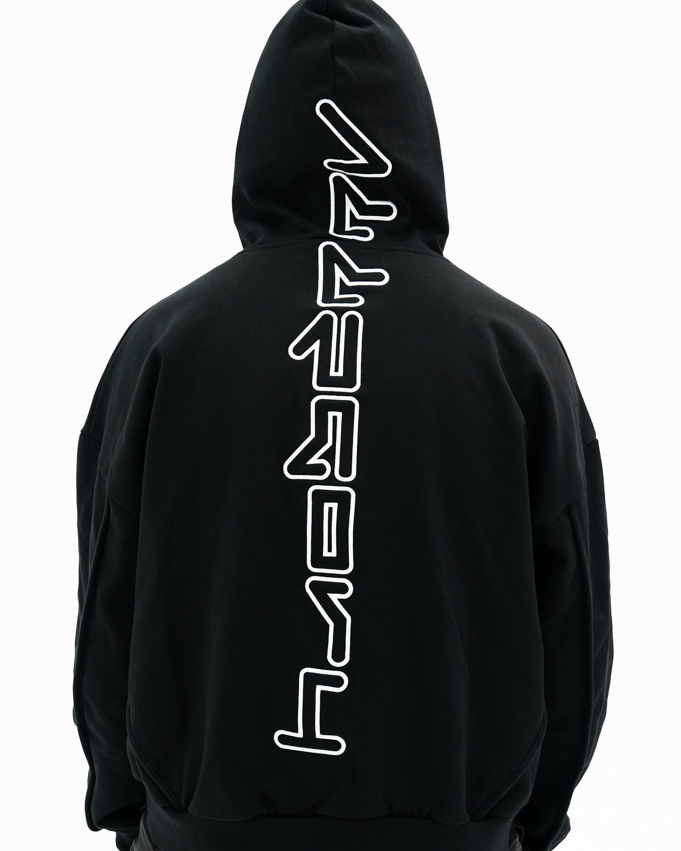 CyberPunk Heavyweight Hoodie / Black