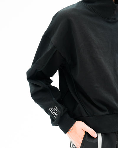 CyberPunk Heavyweight Hoodie / Black