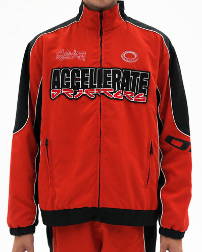 NeoTokyo Accelerate Track Jacket Red / Black