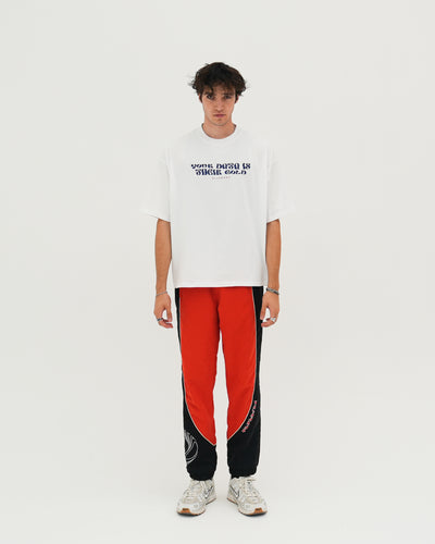 Data Mining Heavyweight Cropped Fit Tee / White