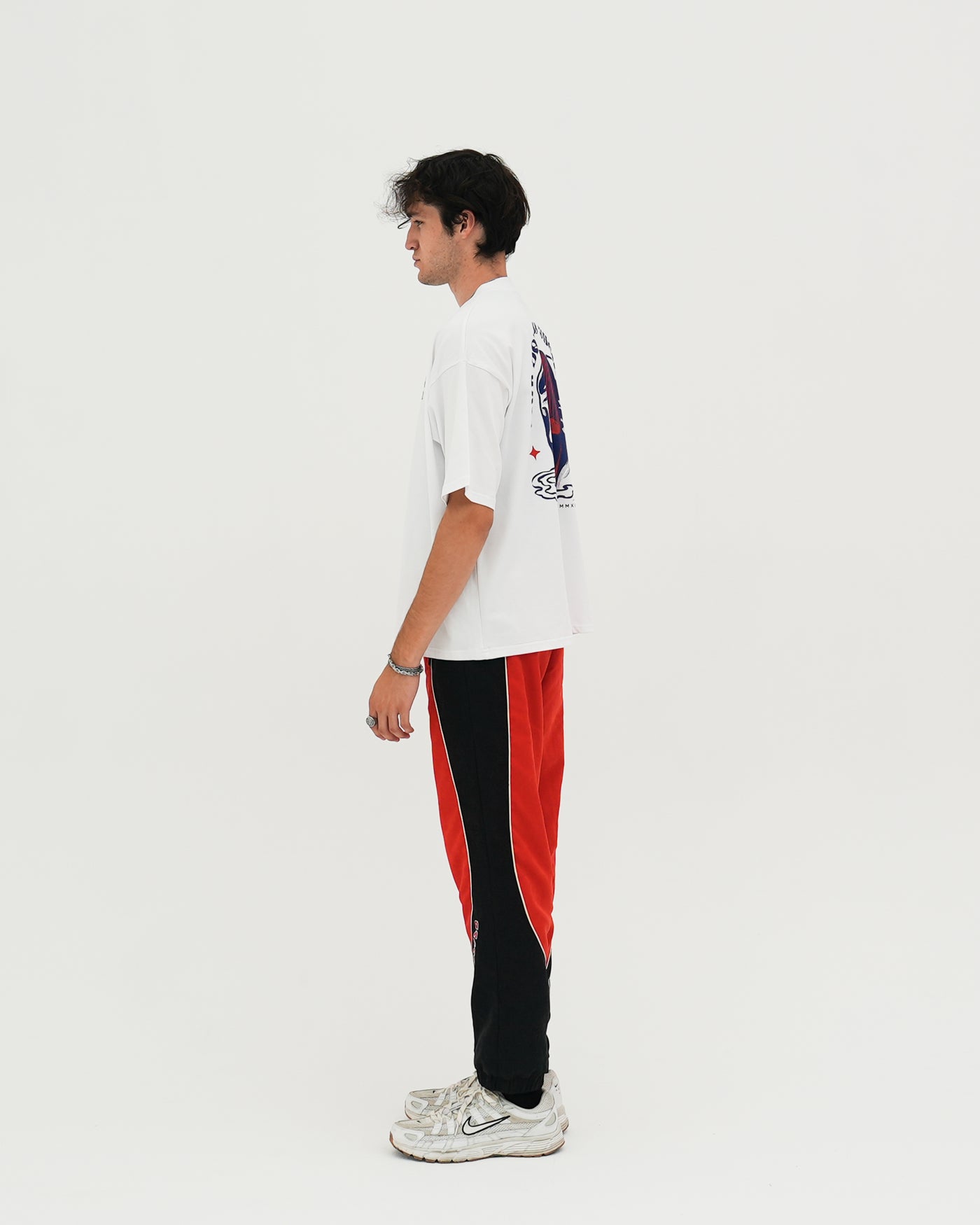 Data Mining Heavyweight Cropped Fit Tee / White