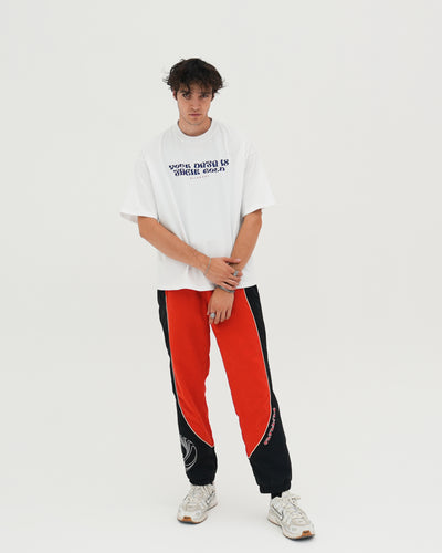 Data Mining Heavyweight Cropped Fit Tee / White