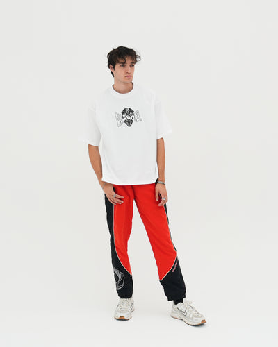 Nature_Technology Heavyweight Cropped Fit Tee / White