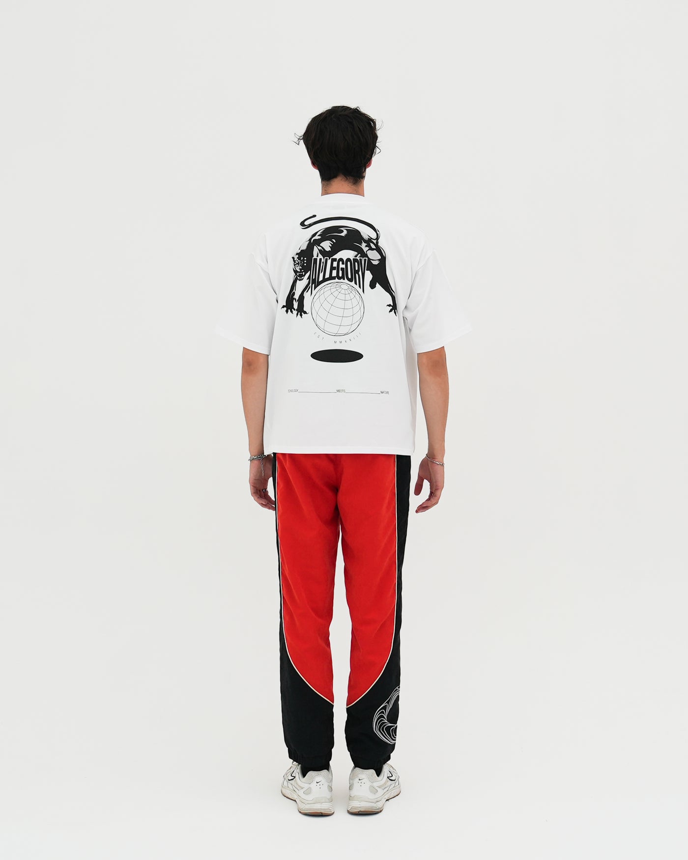 Nature_Technology Heavyweight Tee / White