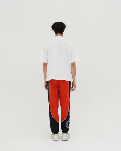 Escape To The Network Heavyweight Cropped Fit Tee / White