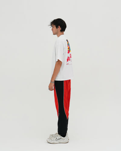 No Longer Human Heavyweight Cropped Fit Tee / White