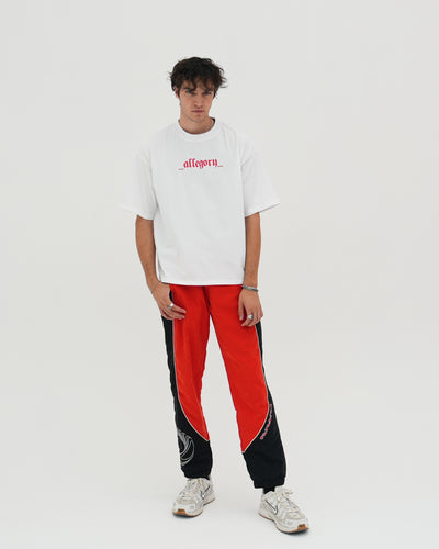 No Longer Human Heavyweight Cropped Fit Tee / White