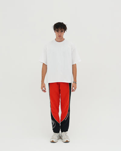 Join The Network Heavyweight Cropped Fit Tee / White