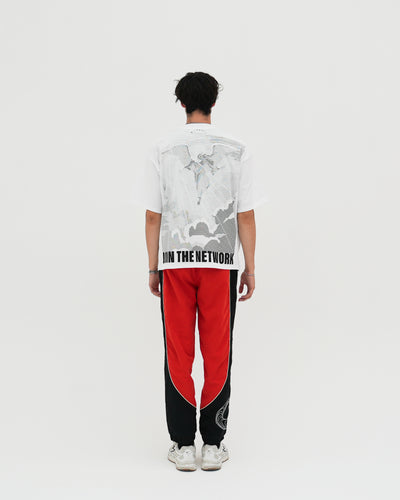 Join The Network Heavyweight Cropped Fit Tee / White