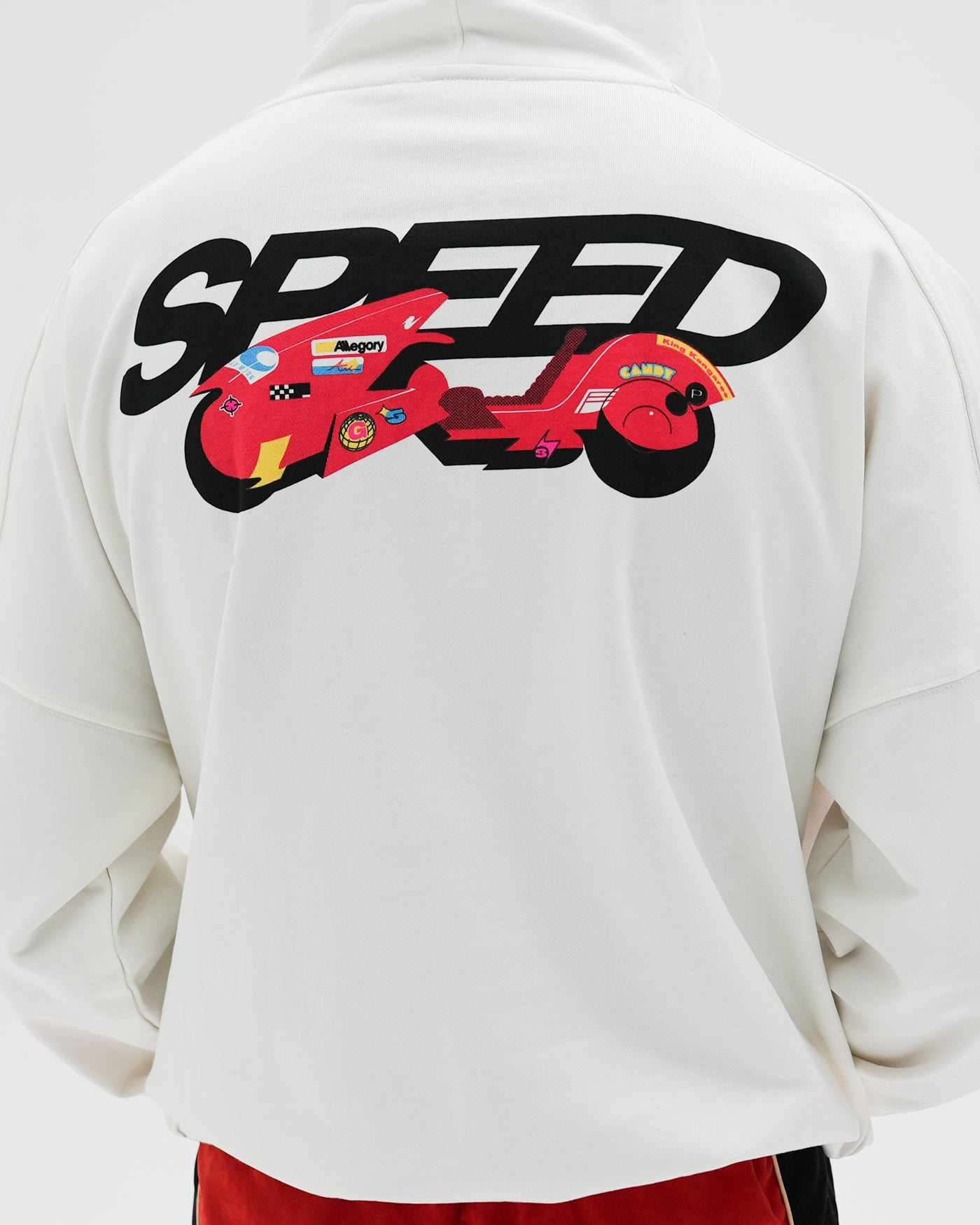 Speed Heavyweight Hoodie / White