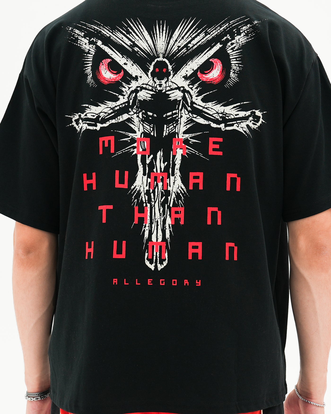 More Than Human Heavyweight Tee / Black