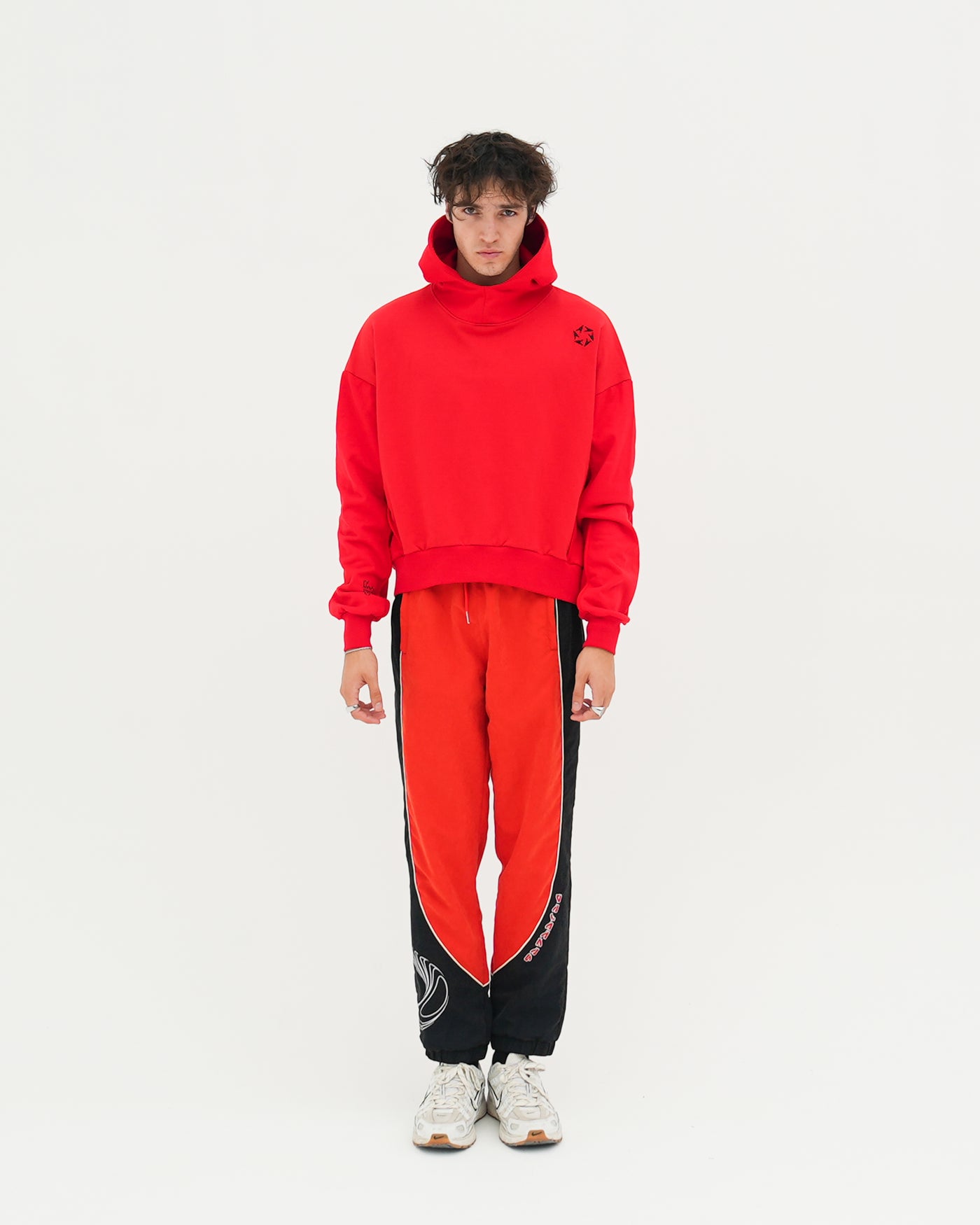 CyberPunk Heavyweight Hoodie / Red