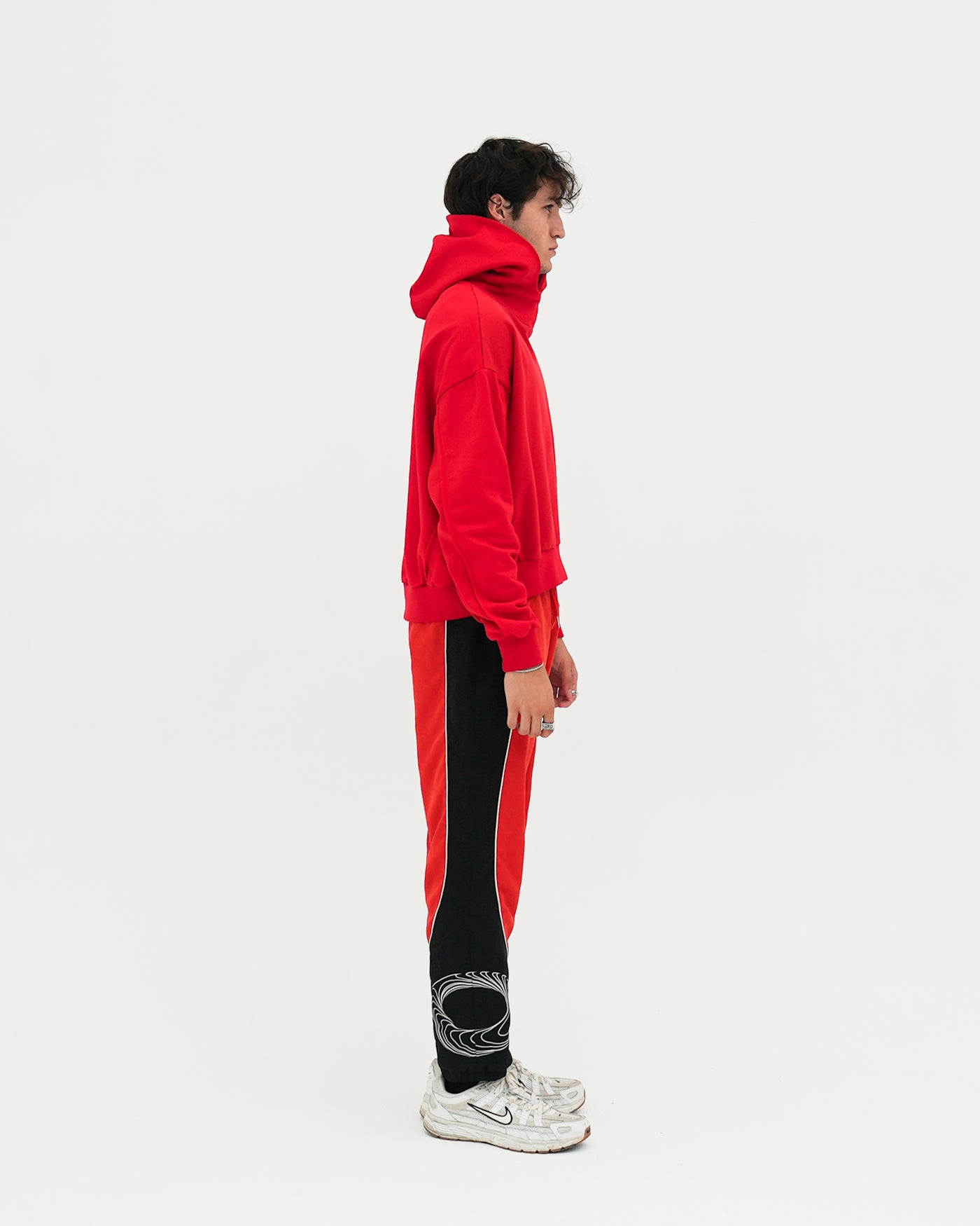 CyberPunk Heavyweight Hoodie / Red