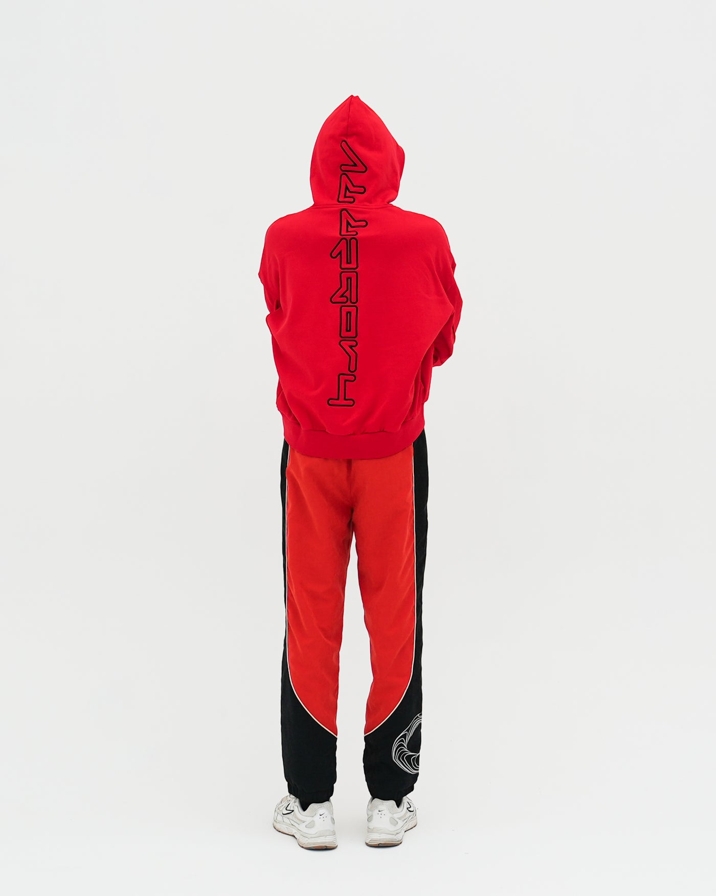 CyberPunk Heavyweight Hoodie / Red