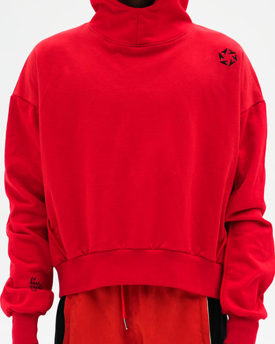 CyberPunk Heavyweight Hoodie / Red