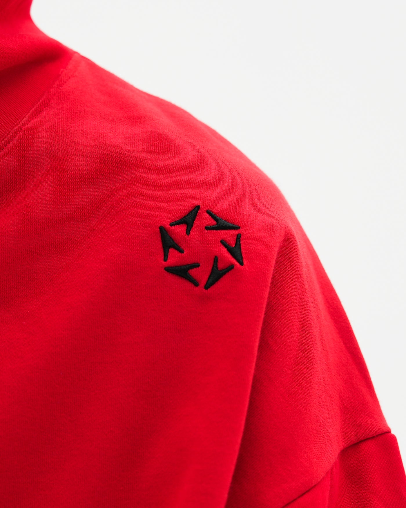 CyberPunk Heavyweight Hoodie / Red