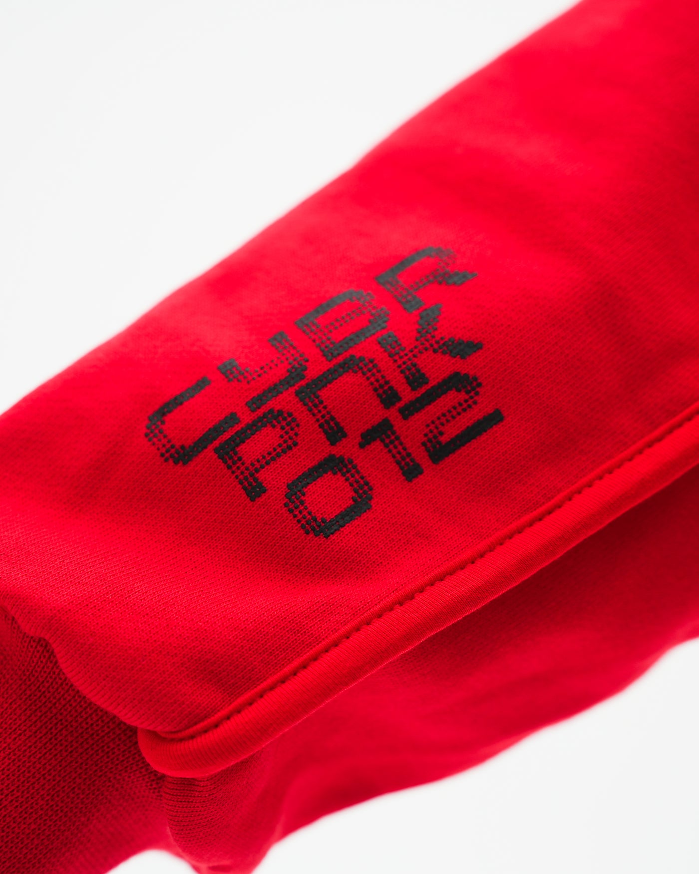 CyberPunk Heavyweight Hoodie / Red