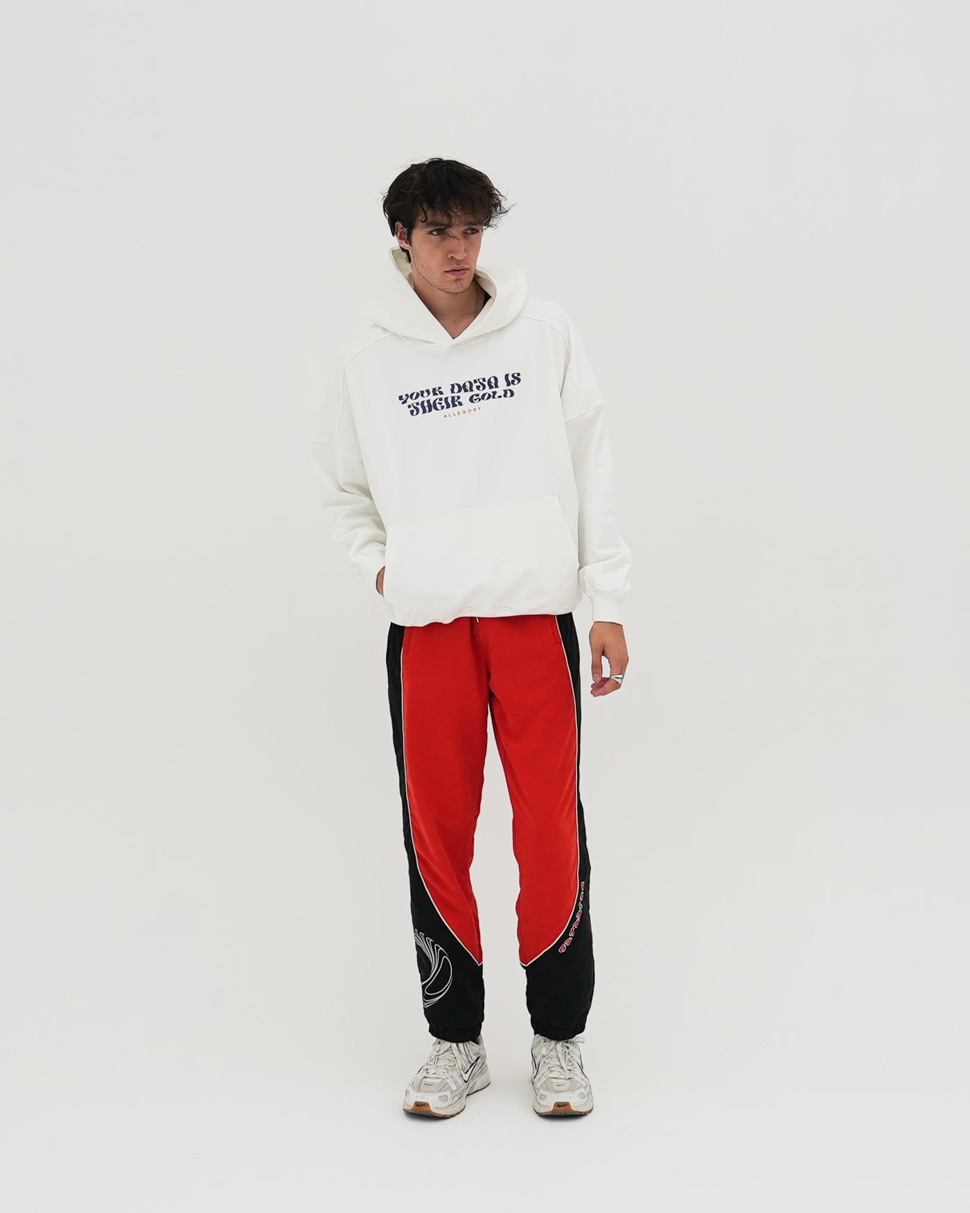 Data Mining Heavyweight Hoodie / White