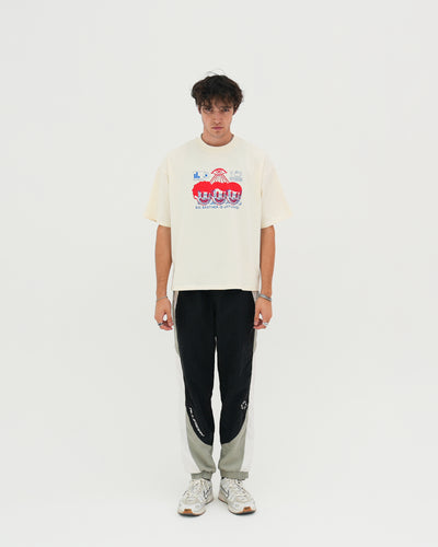 Big Brother Heavyweight Cropped Fit Tee / Cream