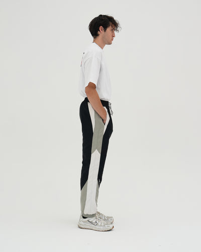 Cyber Punk Track Pants / Black / Grey / White