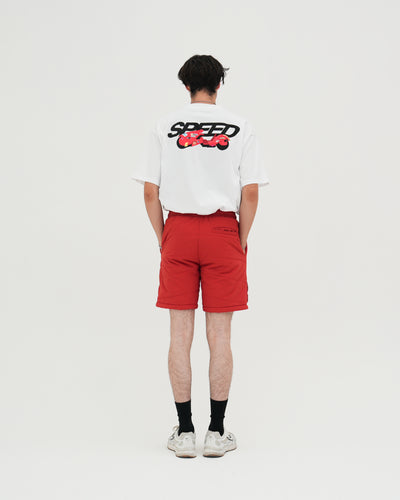 Puffed Accelerate Shorts / Red