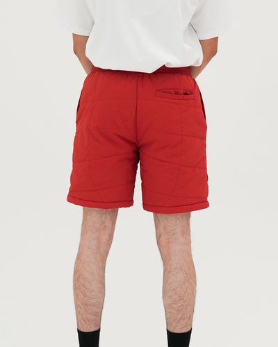 Puffed Accelerate Shorts / Red