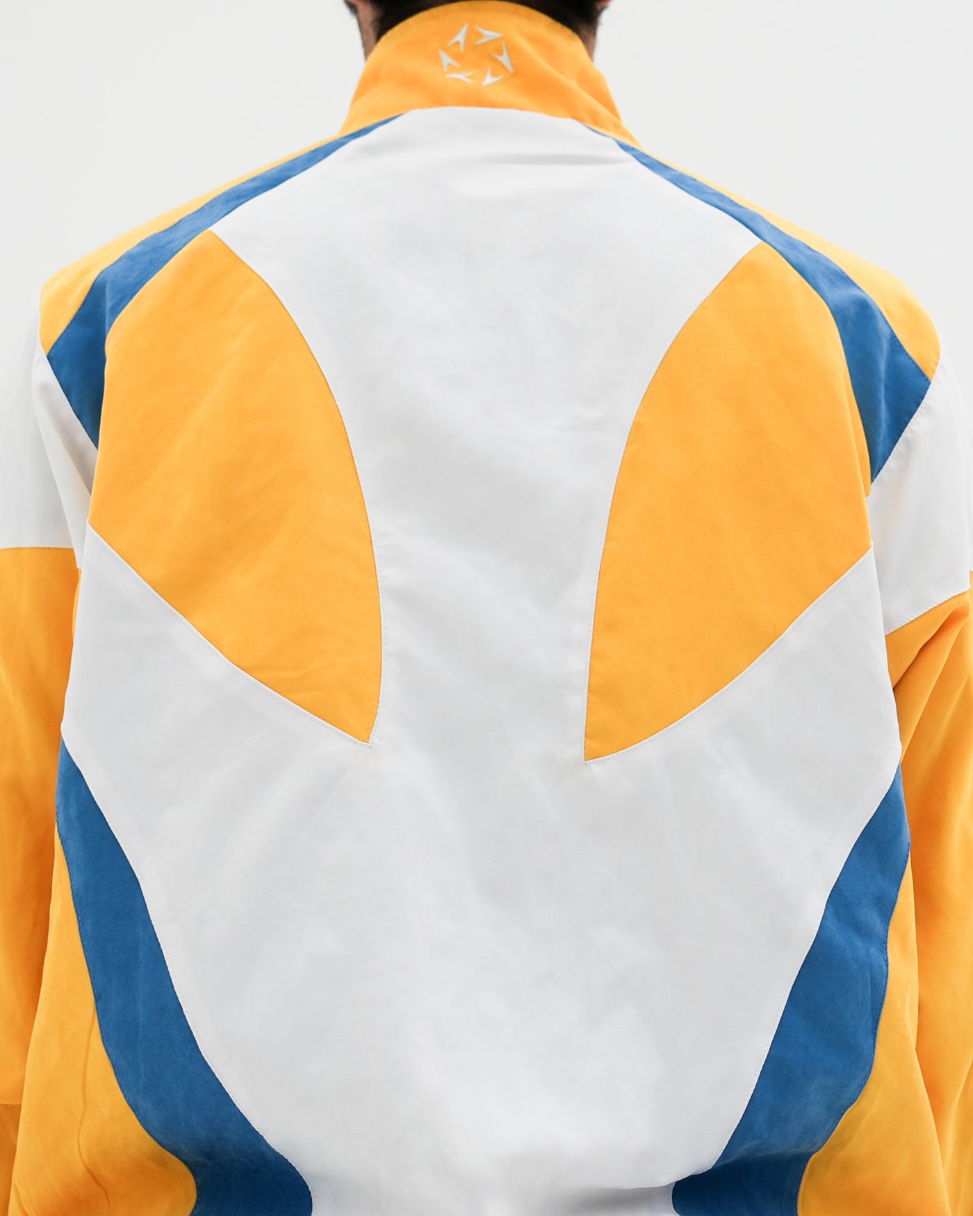 Cyber Punk Track Jacket / Yellow / Blue / White