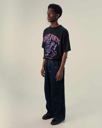 Monarch's Gambit - Checkmate Tee / Black