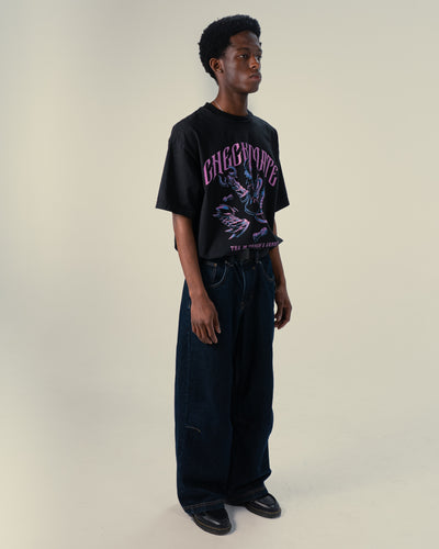 Monarch's Gambit - Checkmate Tee / Black