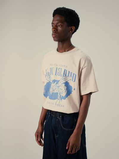 Jeju Island Tee / Cream